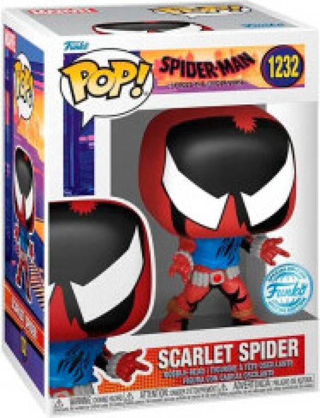 POP-figur Spiderman Scarlet Spider Exclusive