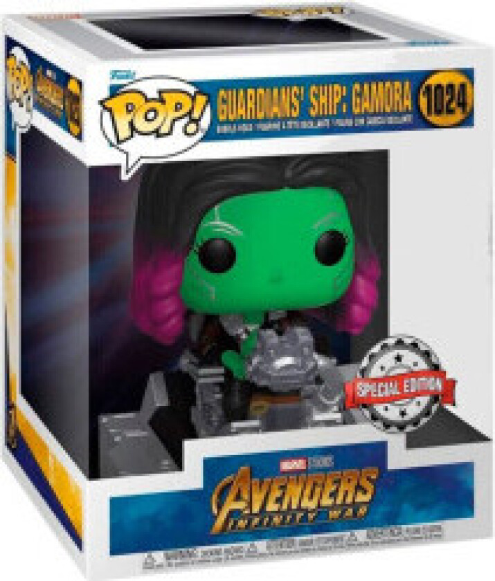 POP-figur Marvel Avengers Infinity War Guardians Ship Gamora Eksklusivt