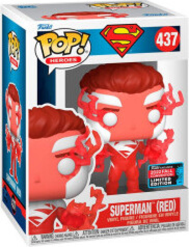 POP-figur av DC Comics Superman - Superman Red Exclusive