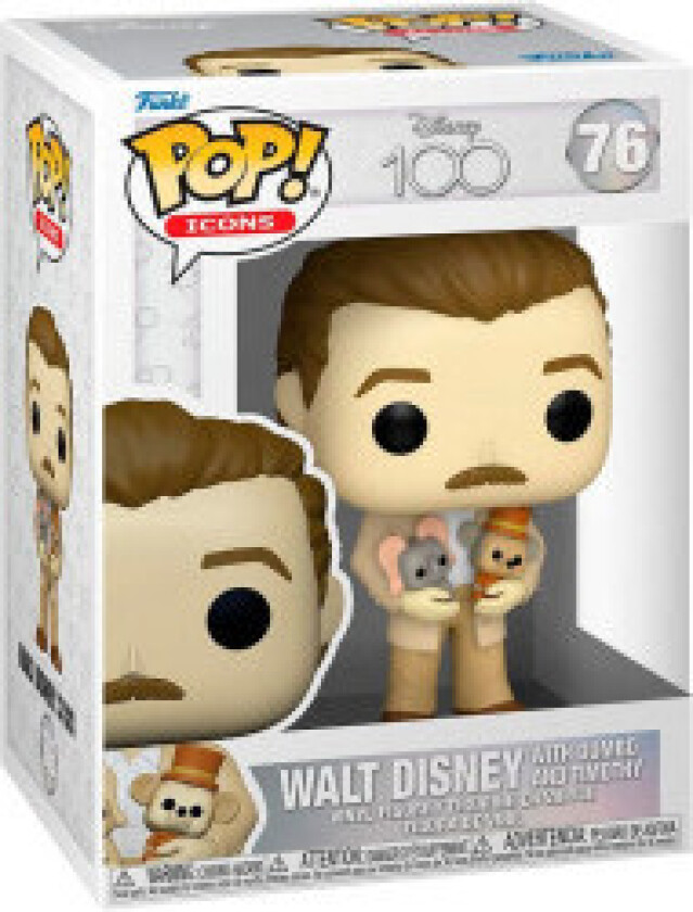 POP-figur Disney 100-årsjubileum Walt Disney