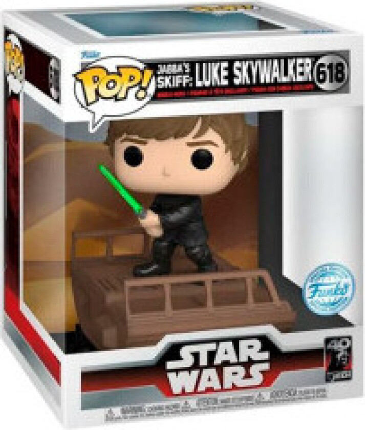 POP-figur Deluxe Star Wars Luke Skywalker Exclusive