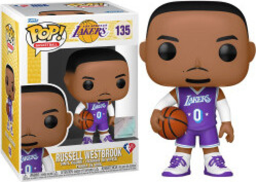 POP-figur av NBA Russell Westbrook City Edition 2021