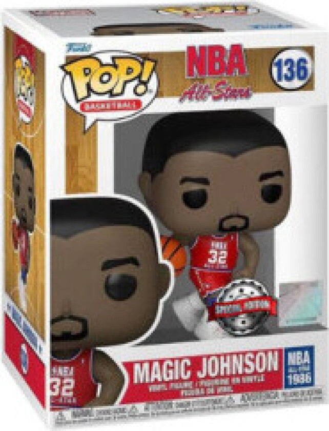 POP-figur NBA Legends Magic Johnson Exclusive