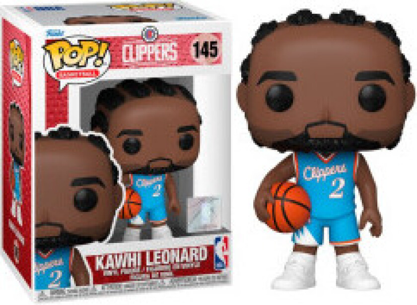 POP-figur av NBA Clippers Kawhi Leonard
