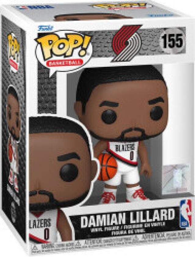 POP-figur av NBA Trailblazers Damian Lillard