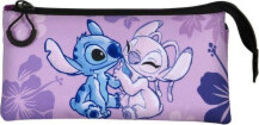 Disney Stitch Stitch & Angel trippel pennalhus