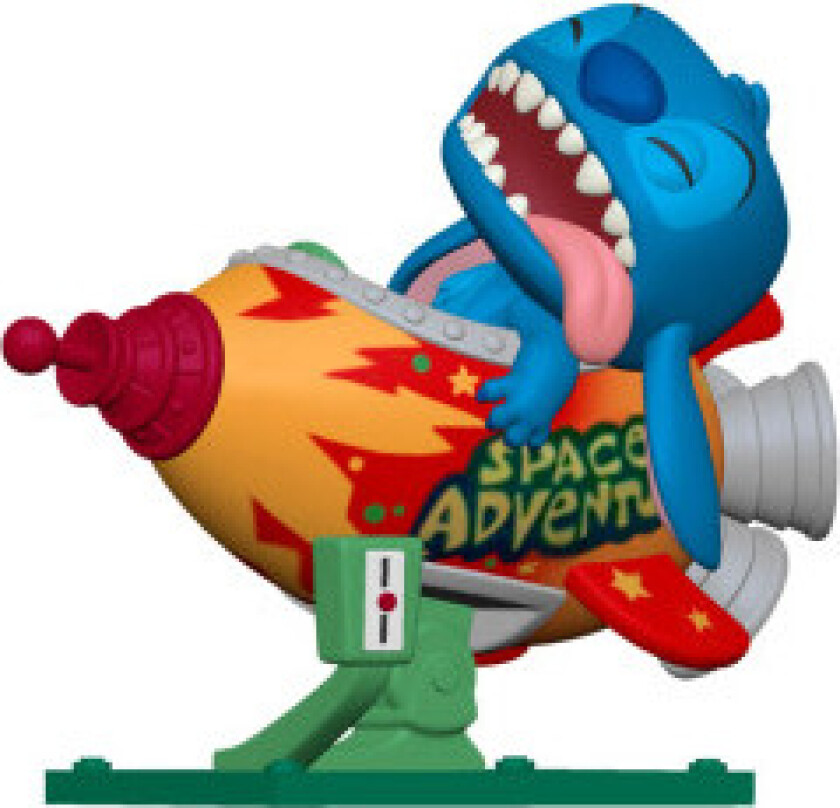 POP-figur Rides Super Deluxe Disney Lilo og Stitch - Stitch i raketten