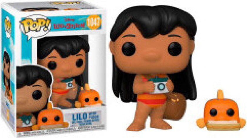POP-figur av Disney Lilo og Stitch Lilo med Pudge