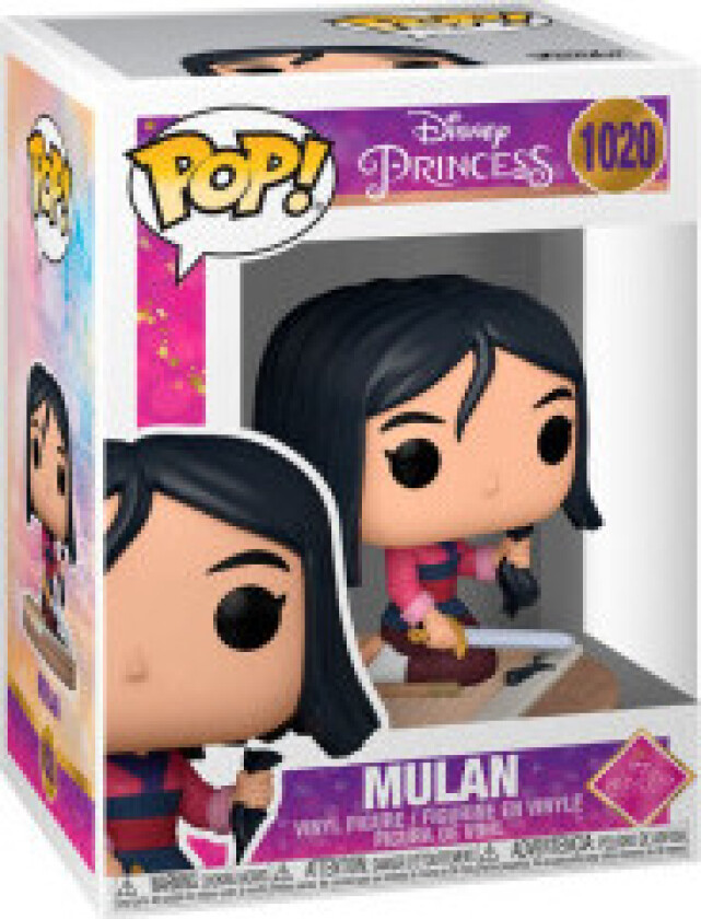 POP-figur Town Disney-prinsessen Mulan