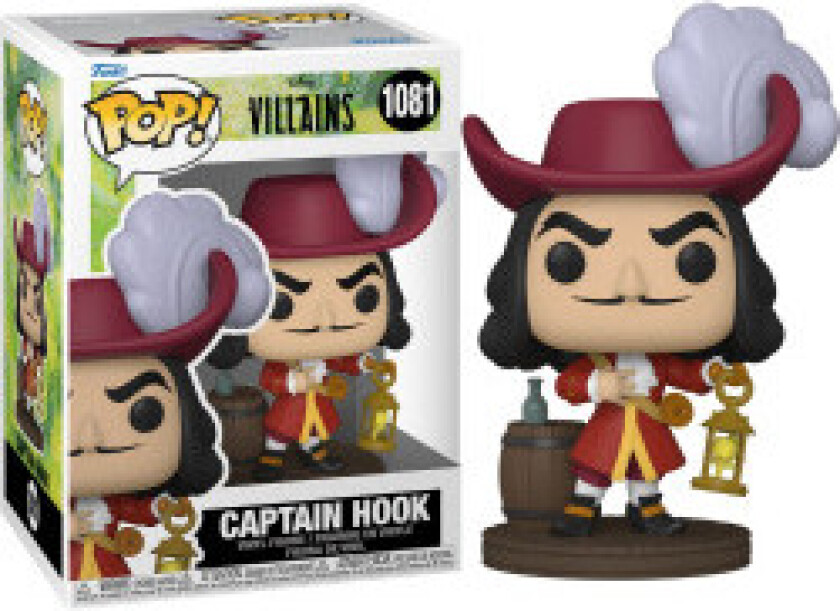 POP-figur Disney Villains Kaptein Krok