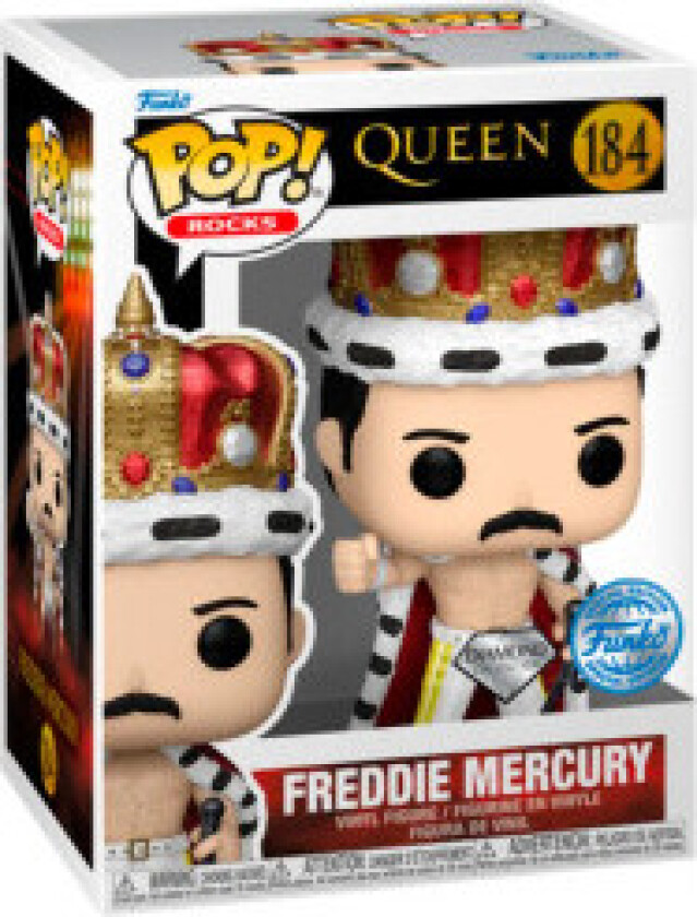 POP-figur Queen Freddie Mercury Exclusive