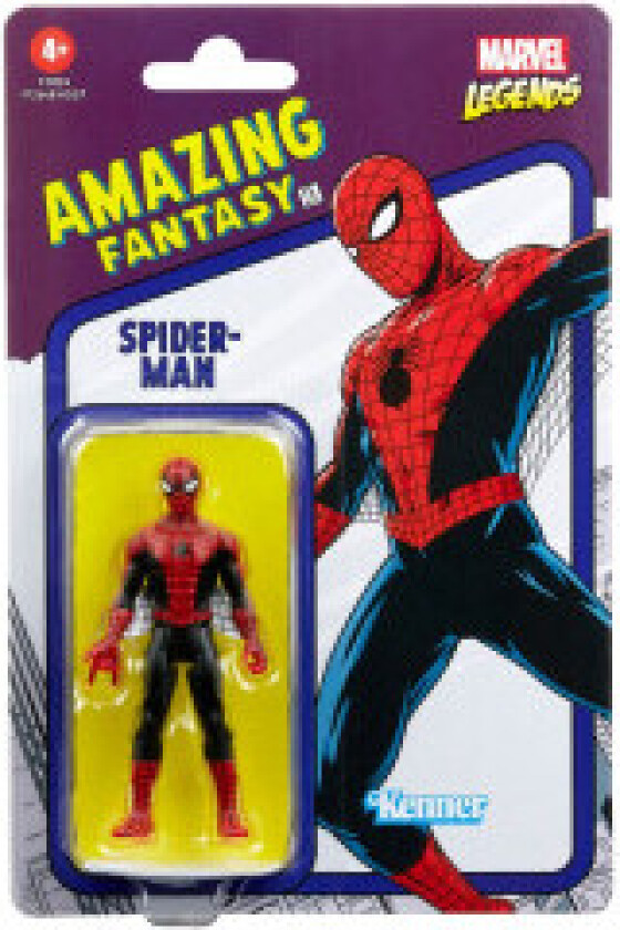 Marvel Legends Amazing Fantasy Spiderman-figur 9,5 cm