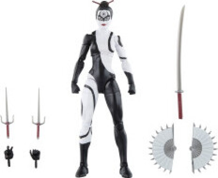 Marvel Legends Series Knights Marvel Lady Bullseye figur 15cm