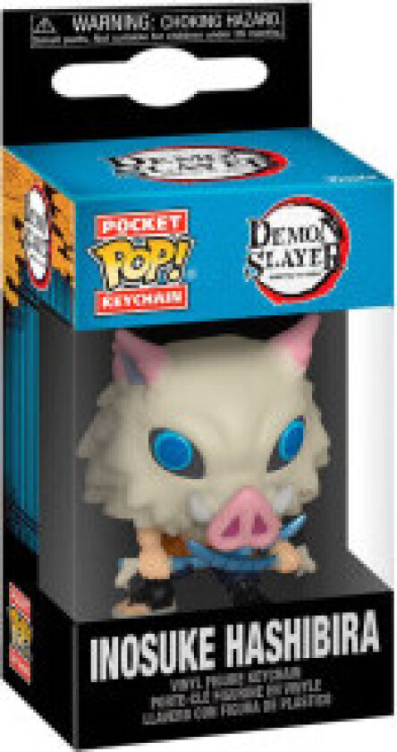 Pocket POP nøkkelring Demon Slayer Kimetsu no Yaiba Inosuke Hashibira