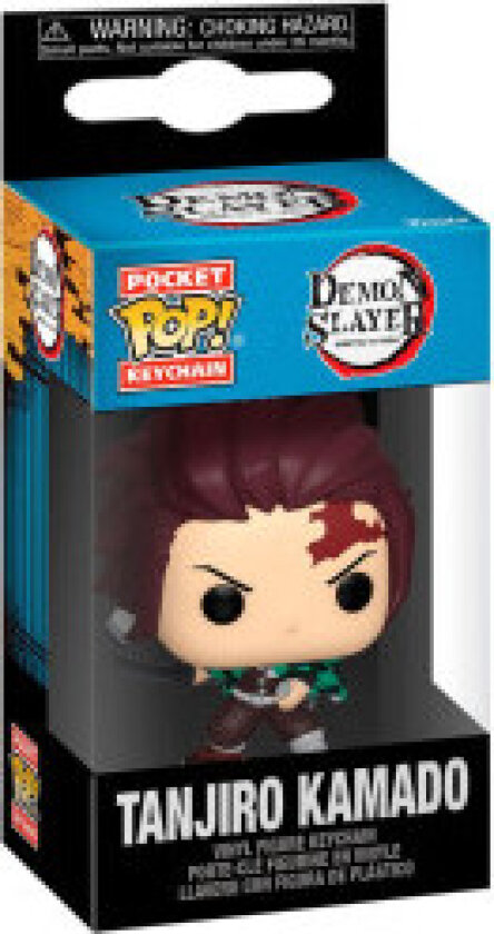 Pocket POP-nøkkelring Demon Slayer Kimetsu no Yaiba Tanjiro Kamado