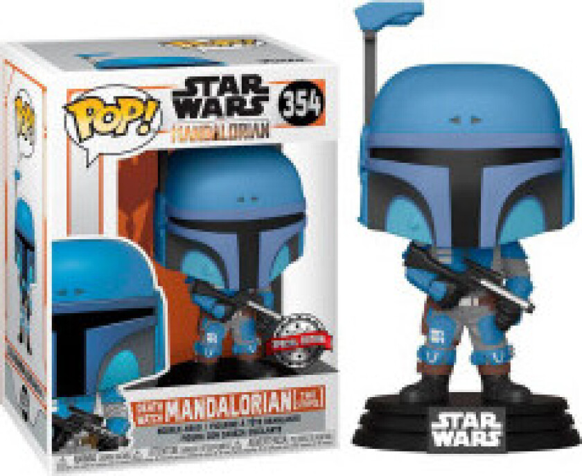 POP-figur Star Wars Mandalorian Death Watch Mandalorian Two Stripes Exclusive