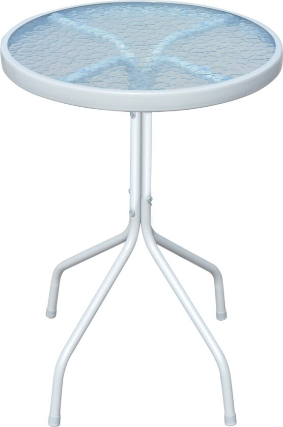 Bistrobord grå 50x71 cm stål