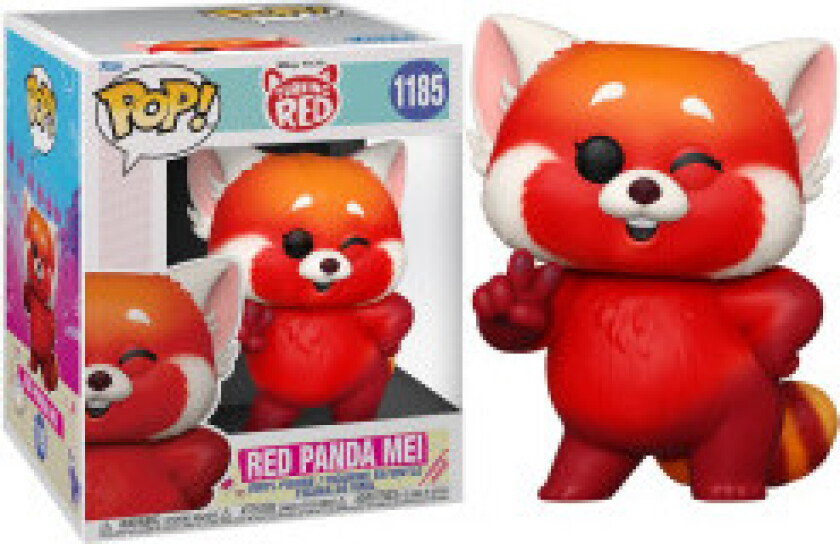 POP-figur Disney Pixar Den røde pandaen Mei 15cm