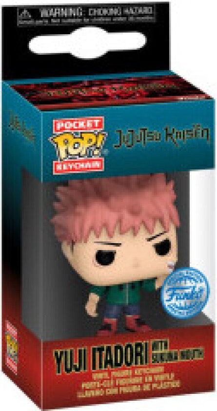 Pocket POP-nøkkelring Jujutsu Kaisen Yuji Itadori Exclusive
