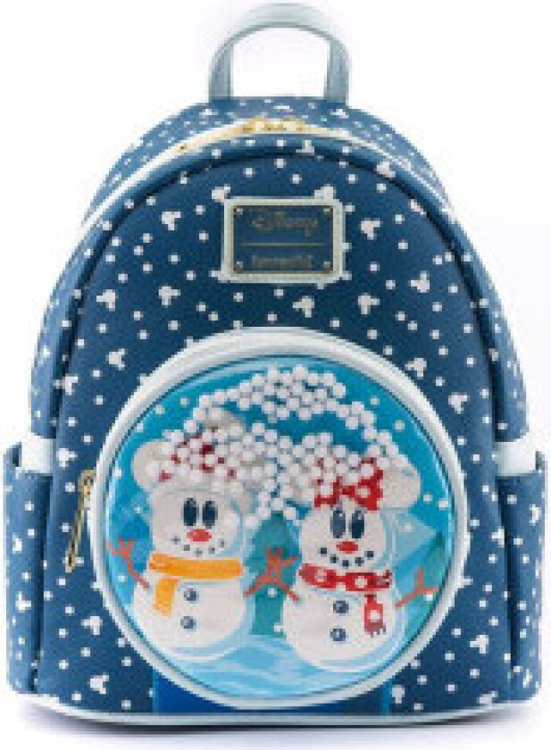 Disney Snømann Snømann Mickey Minnie ryggsekk 26 cm