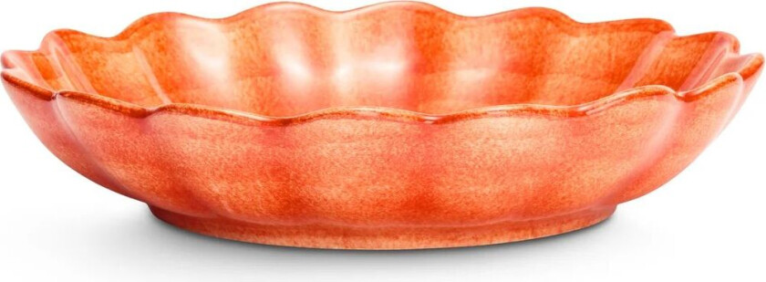 Oyster skål Ø24 cm Orange