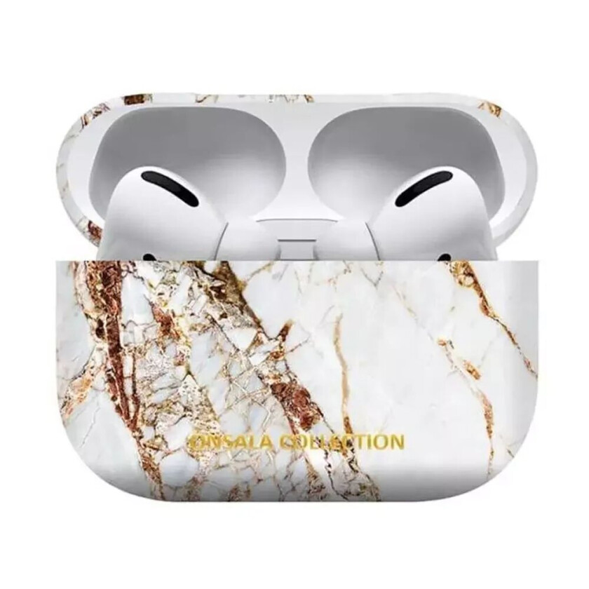 Bilde av GEAR ONSALA COLLECTION Protective Deksel til Apple AirPods Pro Ladeetui - Rhino Marble