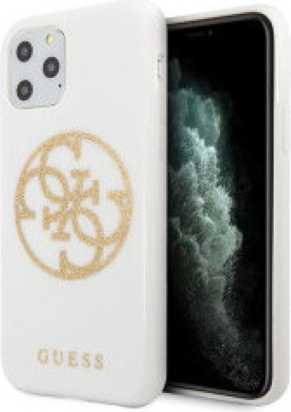 Guess Circle Glitter 4G - Deksel til iPhone 11 Pro Max