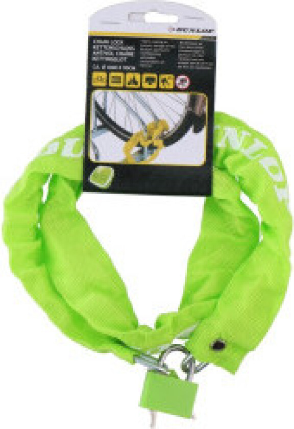 Dunlop - Anti-tyveri sykkellås 90 cm