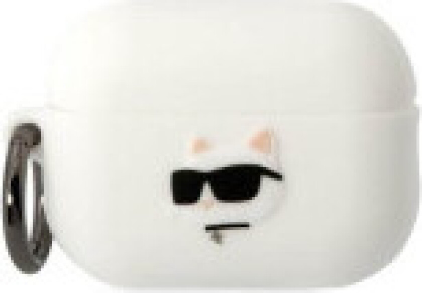 Karl Lagerfeld Silikon NFT Choupette Head 3D - AirPods Pro 2-deksel