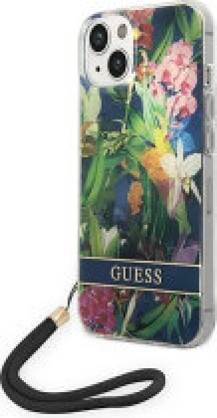 Guess Flower Cord - Deksel til iPhone 14 Plus