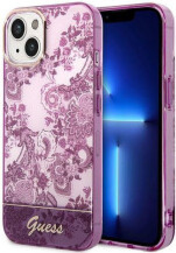 Guess Porcelain Collection - Deksel til iPhone 14 Plus
