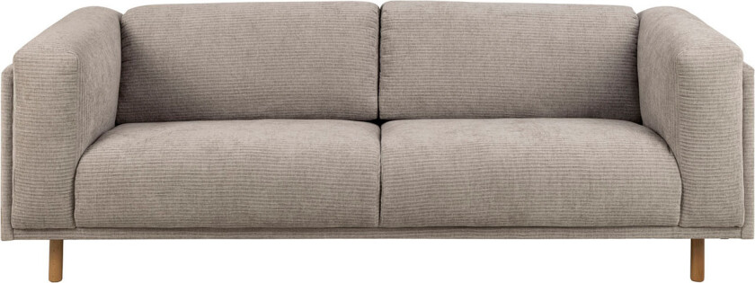 Maywood sofa 3-sits ljusgrå.
