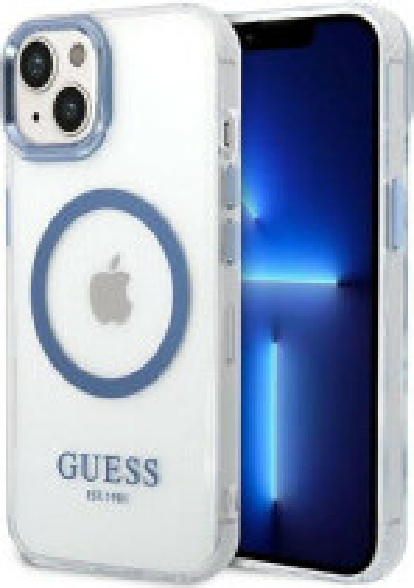 Guess Metal Outline MagSafe - Deksel til iPhone 14 Plus