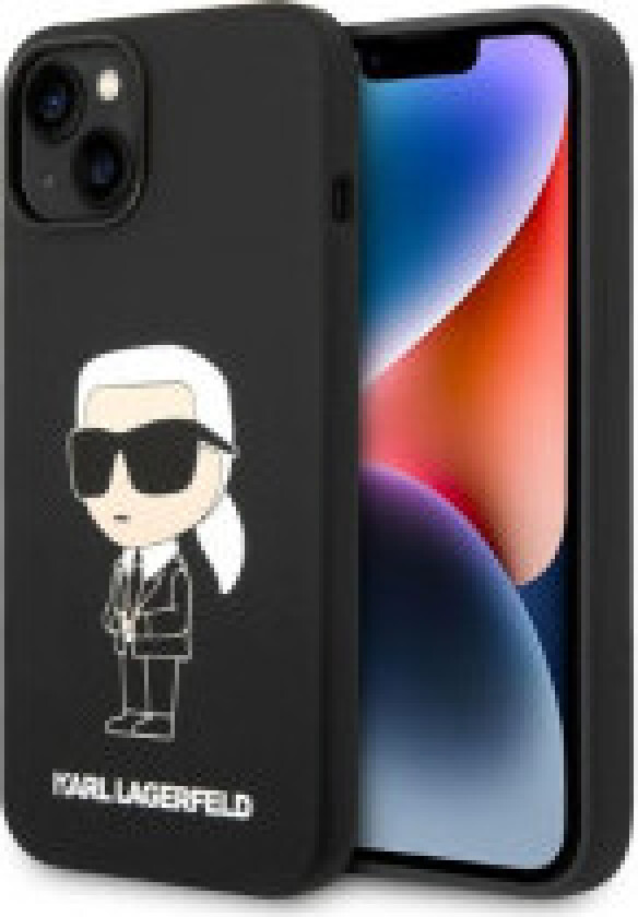 Karl Lagerfeld Silikon NFT Ikonik - Deksel til iPhone 14 Plus