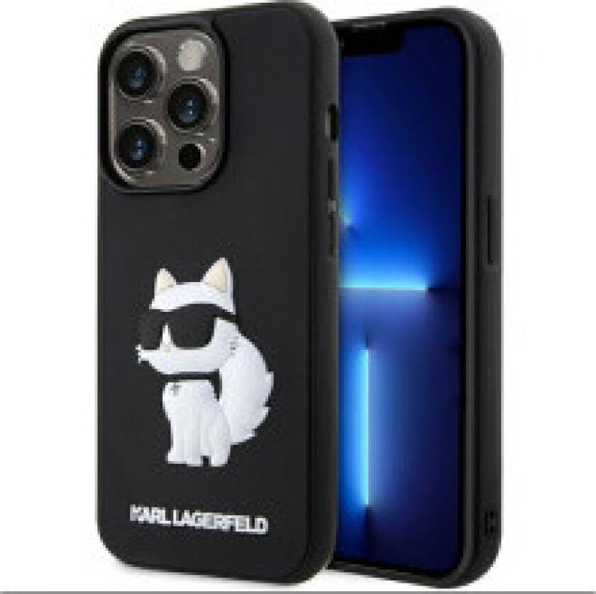 Karl Lagerfeld 3D Rubber NFT Choupette - Deksel til iPhone 14 Pro