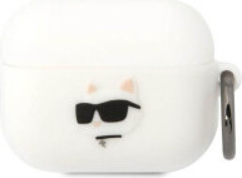 Karl Lagerfeld Silikon NFT Choupette Head 3D - AirPods Pro-deksel