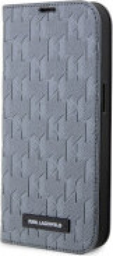 Karl Lagerfeld Booktype Saffiano Monogram - Deksel til iPhone 14