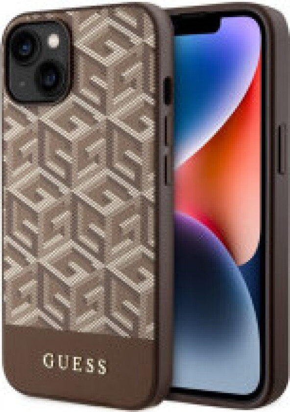 Guess GCube Stripes MagSafe - Deksel til iPhone 14 Plus