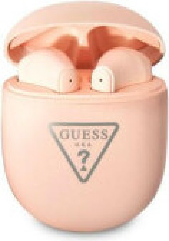 Guess Triangle-logo - TWS-øretelefoner + dokkingstasjon