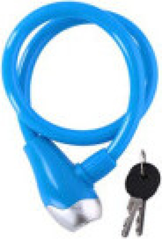 Dunlop - Nøklet spiral sykkellås