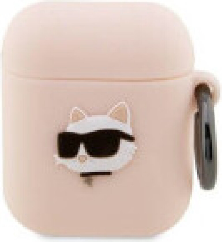 Karl Lagerfeld Silikon NFT Choupette Head 3D - AirPods 1/2 gen-deksel