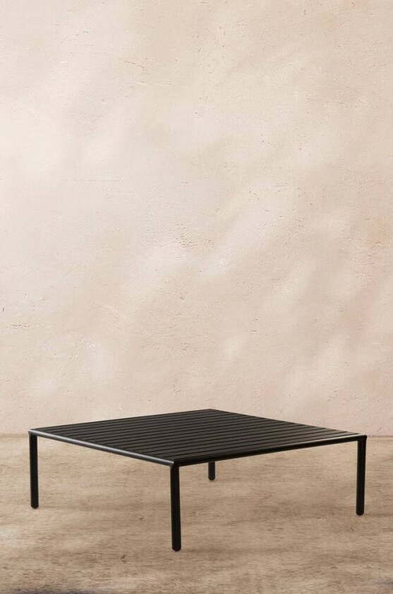 sofabord 80x80 cm Svart