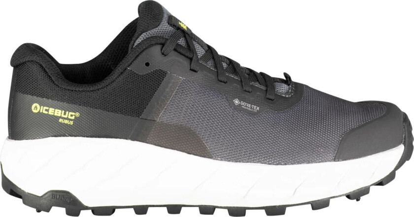 Rubus BUGrip Gore-Tex, vanntett løpesko med pigg, dame Granite/snow