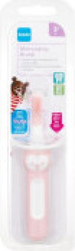 Mam - Baby´s Brush Massaging Brush 3m+ Pink - For Kids, 1 pc