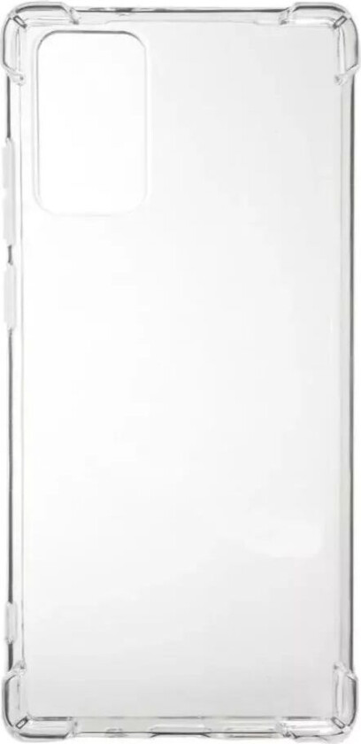 Samsung Galaxy Note 20 Drop Resistant Fleksibelt Deksel - Gjennomsiktig