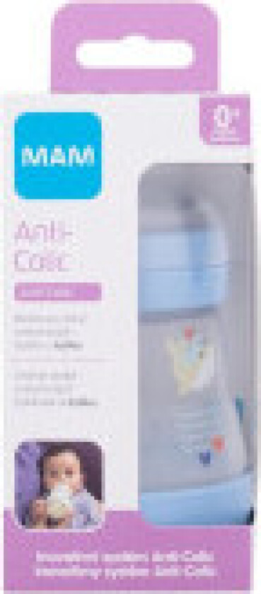 Mam - Easy Start Anti-Colic 0m+ Blue - For Kids, 160 ml