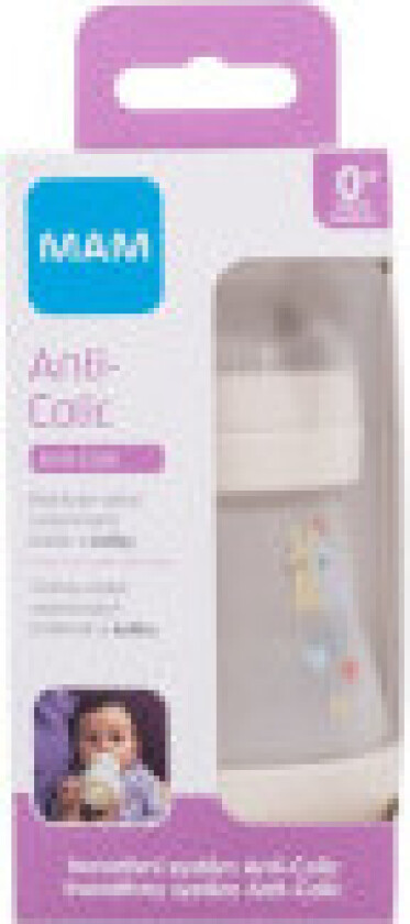 Mam - Easy Start Anti-Colic 0m+ Linen - For Kids, 160 ml