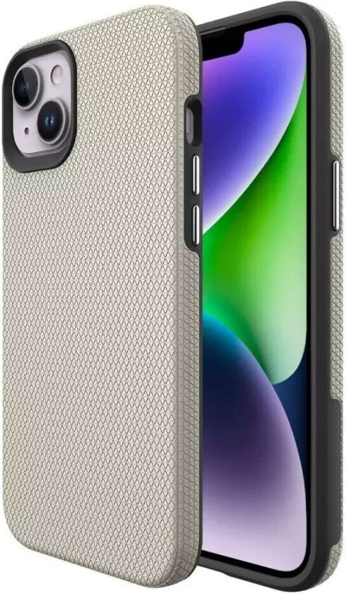 iPhone 15 Plus Plast Håndverker Deksel - Champagne Gull