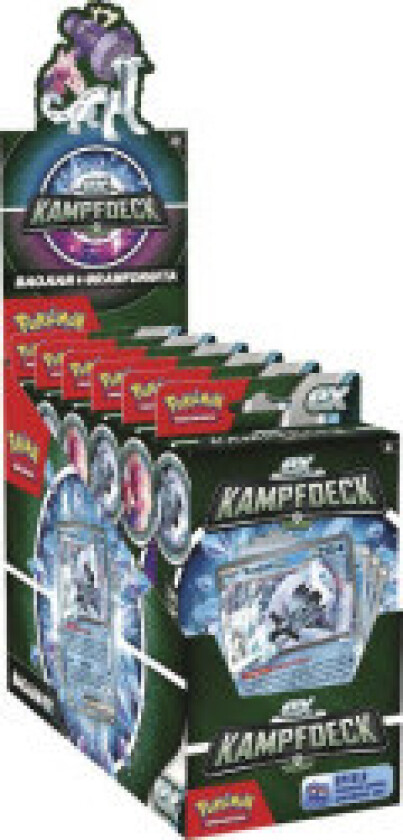 Pokémon TCG EX-Kampfdeck Juli 2023 Display