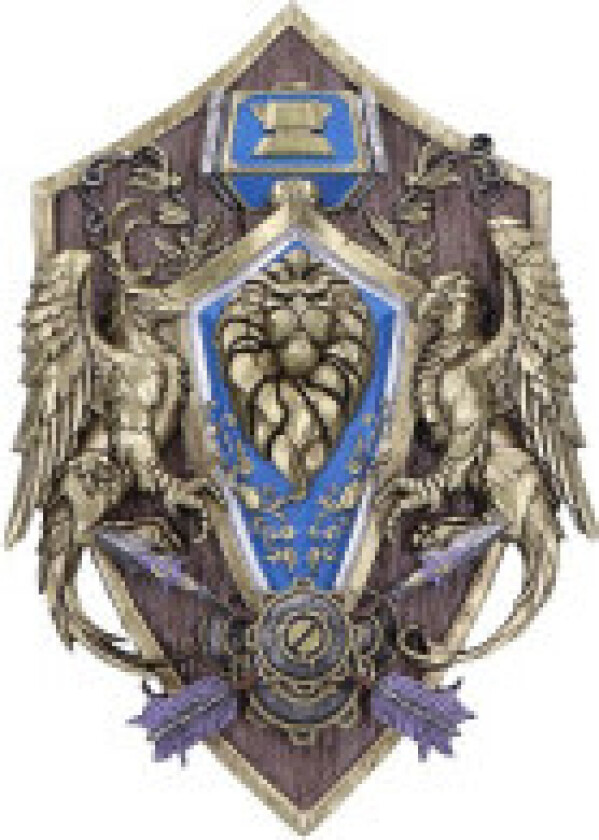 World of Warcraft Plaque Alliance 30 cm